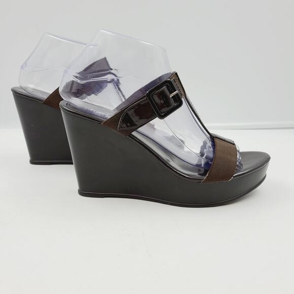 Charles by Charles David Platform Sandal, Size APPROX 8 - 8.5 EUC - Picture 5 of 8